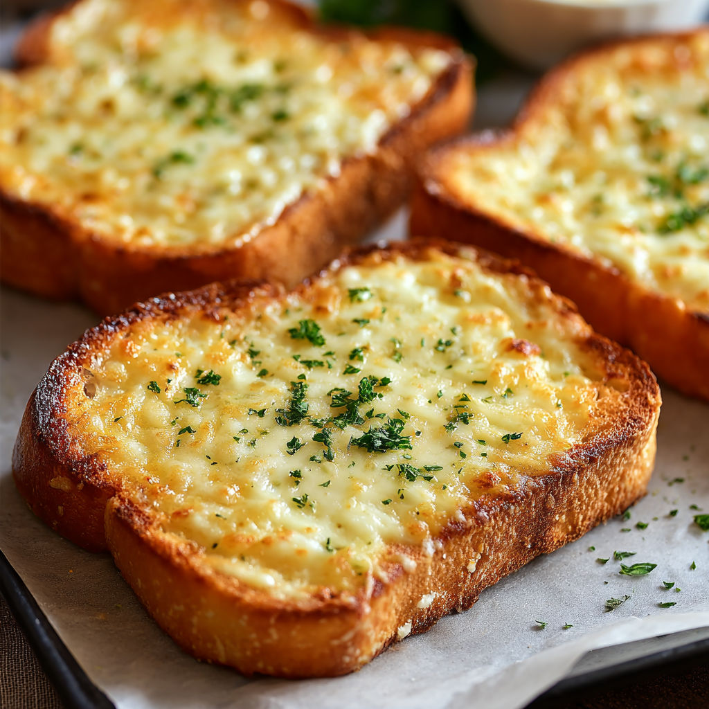 A close up of a grilled cheese sandwich with a slice of cheese and herbs on top.