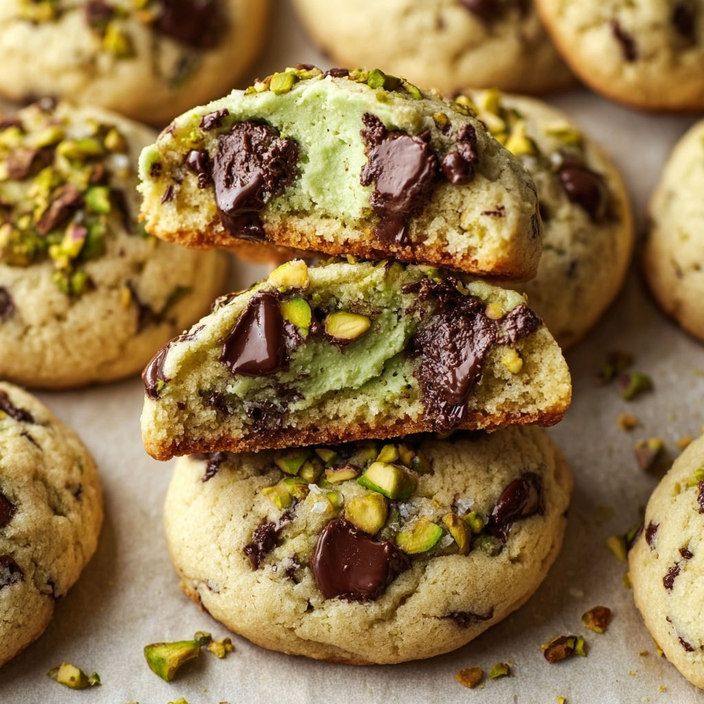 A close up of a chocolate chip cookie with almonds on top.
