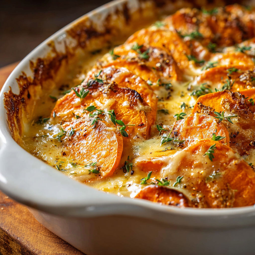 A delicious dish of roasted vegetables, including carrots and potatoes, is served in a white bowl.