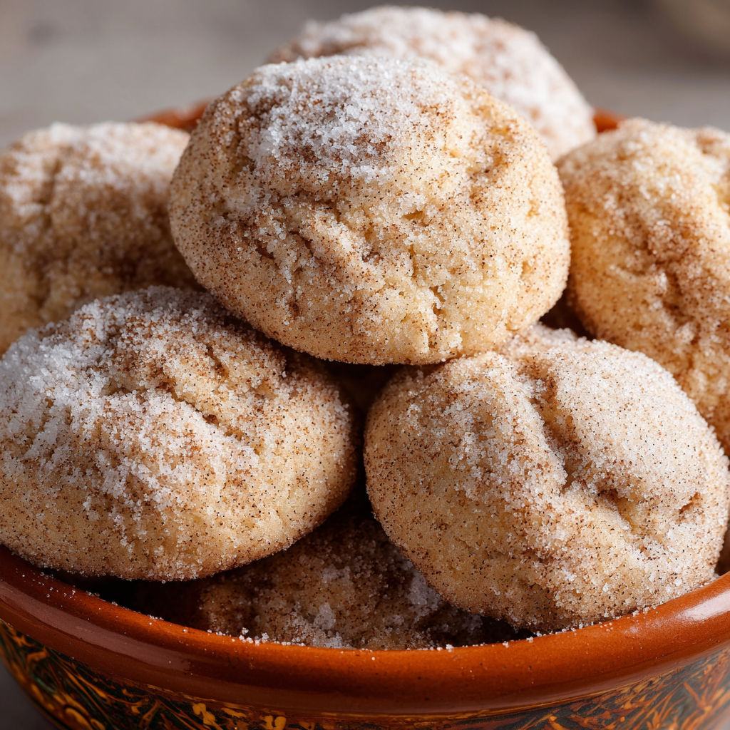 A bowl filled with sugar-coated cinnamon rolls.