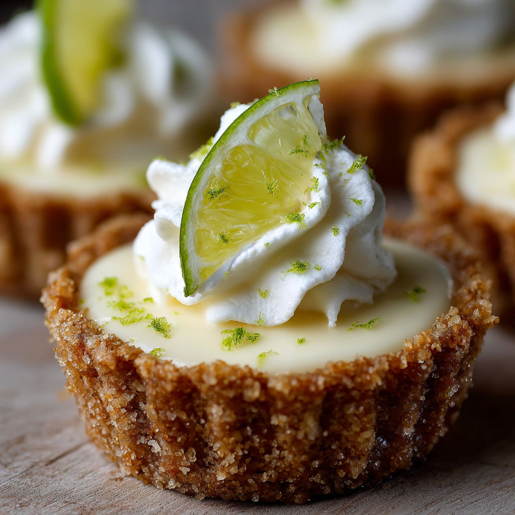 A dessert with a white whipped cream topping and a slice of lime on top.
