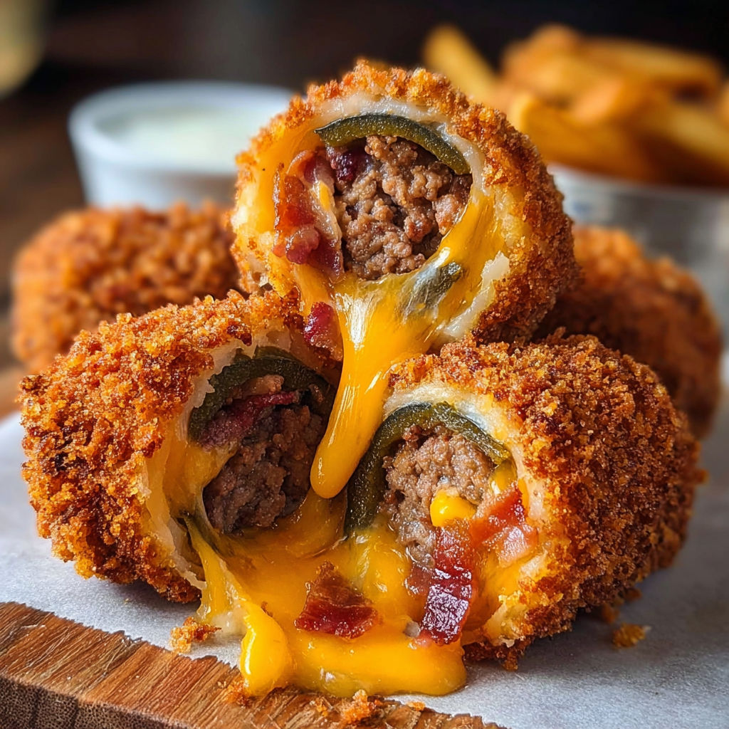 A plate of chicken and bacon wrapped in dough, with cheese dripping out.