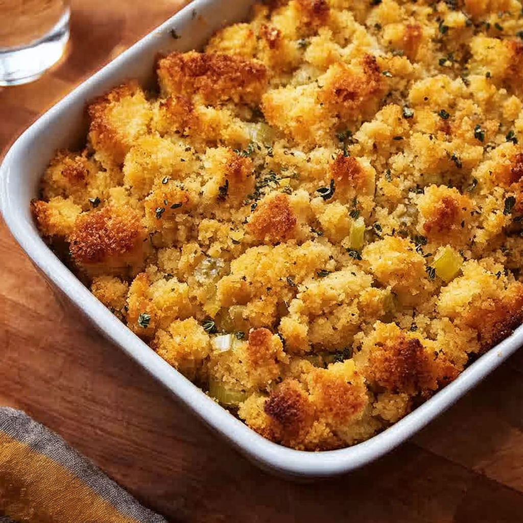 A white bowl filled with a delicious casserole dish.