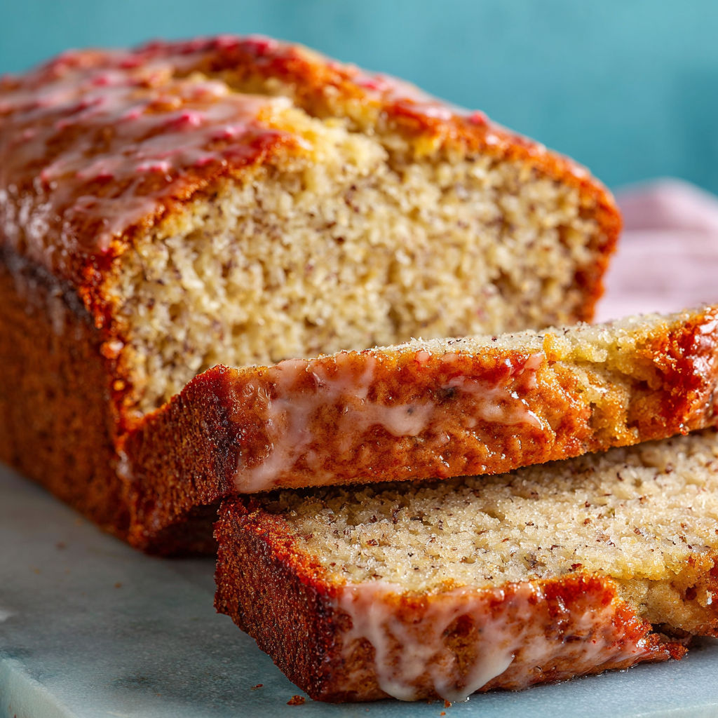 A slice of bread with frosting on it.
