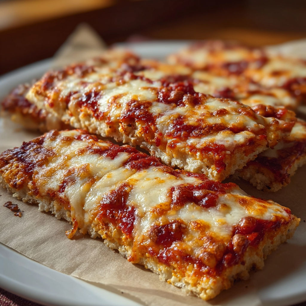 A plate of cheese and tomato pizza slices.
