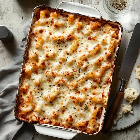 Cheesy Baked Ziti