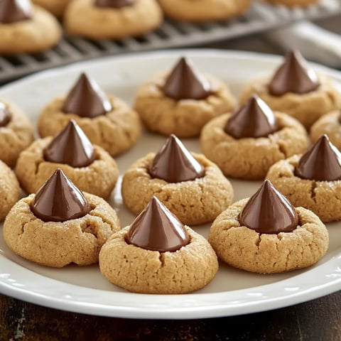 Classic Peanut Butter Blossom Cookies