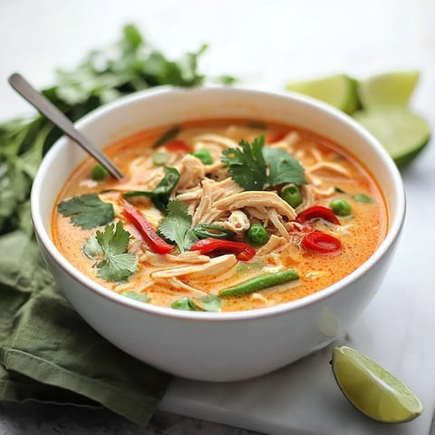 Slow Cooker Chicken Thai Soup