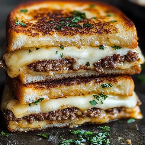 Cheesy Patty melts