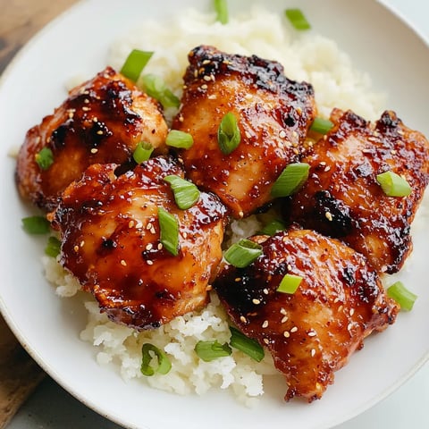 Sticky Sweet Chili Chicken Thighs