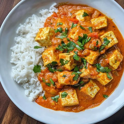 Easy Tofu Curry (Indian-style)