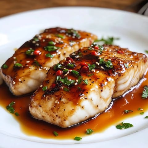 Rock Cod in Ginger Soy Sauce Marinade