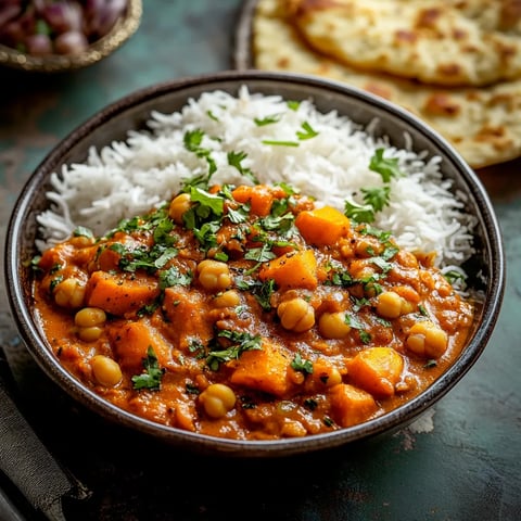 Chickpea and Sweet Potato Curry