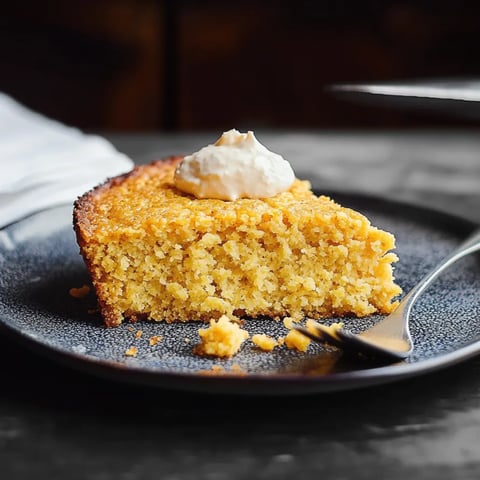 A slice of cake with whipped cream on top.