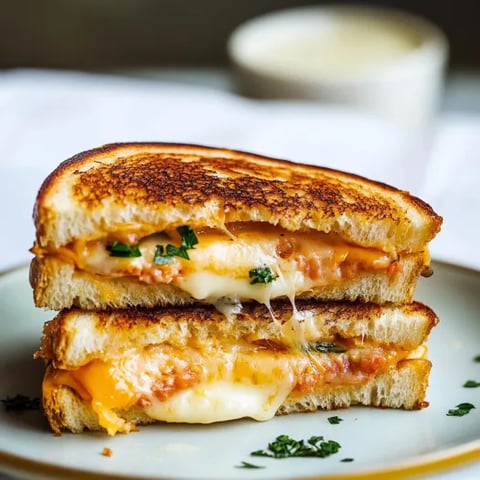 A sandwich on a plate.