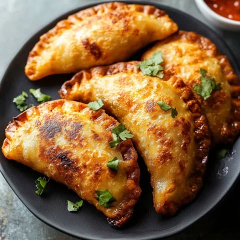 A plate of food with a sauce on the side.