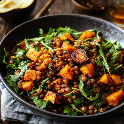 A bowl of food with greens and carrots.