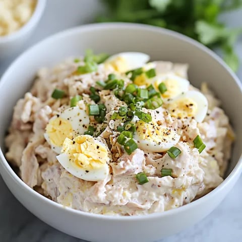 A bowl of food with eggs and vegetables.