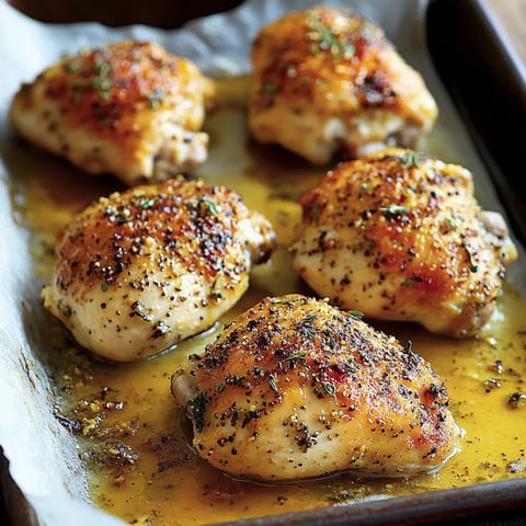 Chicken on a tray.