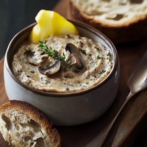A bowl of soup with a lemon wedge on top.