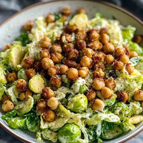 A bowl of chickpeas and greens.