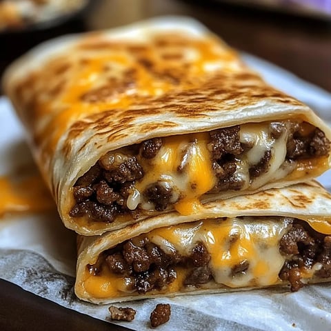 Nacho Cheese Beef Wrap