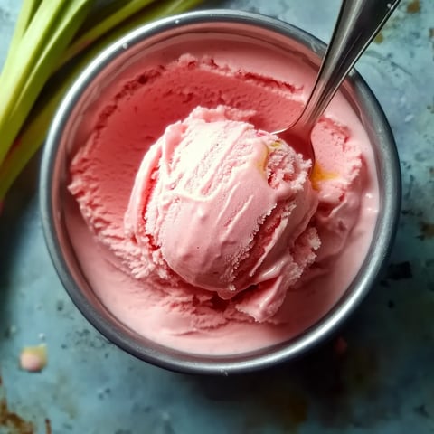 A bowl of pink ice cream.