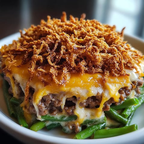 Hamburger Green Bean Casserole