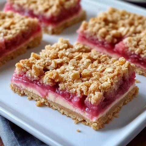 A square of cake with a pink filling.
