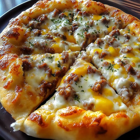 Sausage Gravy Breakfast Pizza