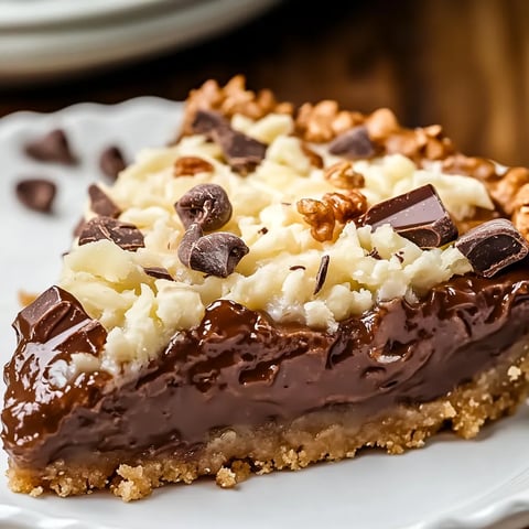 No-Bake German Chocolate Pie