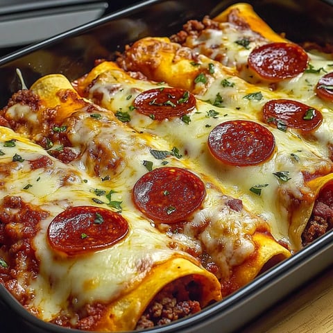 Pizza Enchiladas
