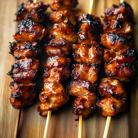 Grilled Thai Coconut Chicken Skewers