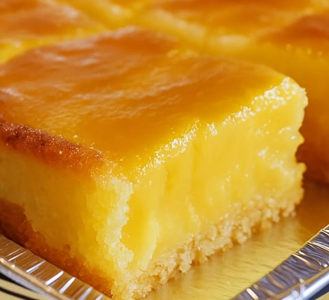 Two-Ingredient Lemon Bars are a delicious and easy dessert option.