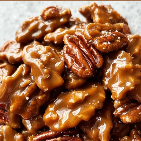 A close up of a delicious New Orleans Pecan Praline.