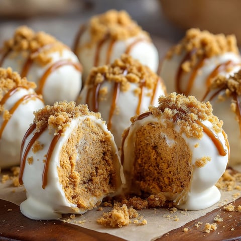 A plate of delicious No Bake Pumpkin Cheesecake Balls.