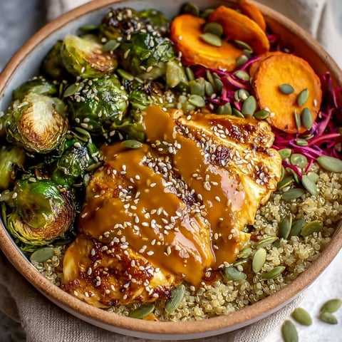 A bowl of food containing chicken, broccoli, and carrots, all covered in a brown sauce.